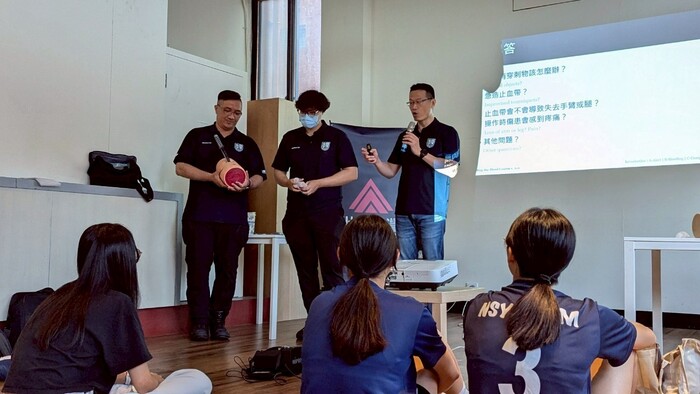 2025宿舍區緊急救護課程活動(5/21)圖片
